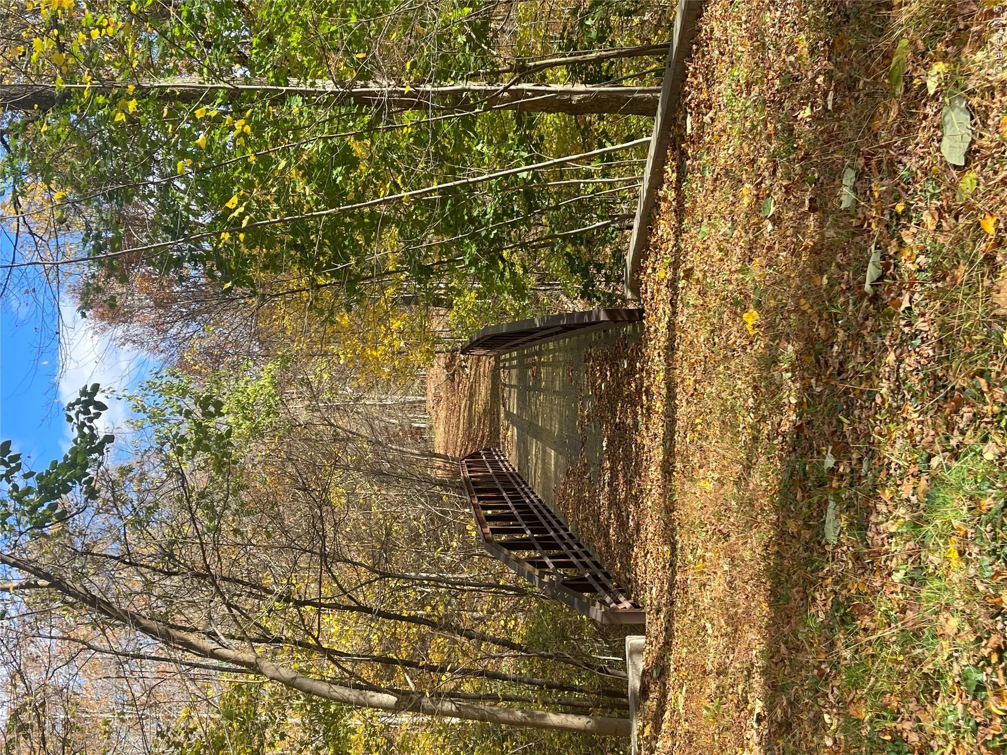 Pivate driveway leads to bridge over waterfall and beyond to building envelope Pivate driveway leads to bridge over waterfall and beyond to building envelope