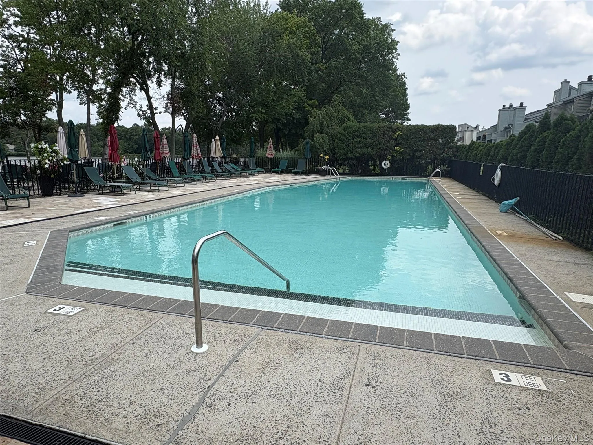Townhouse pool for residents to enjoy Townhouse pool for residents to enjoy