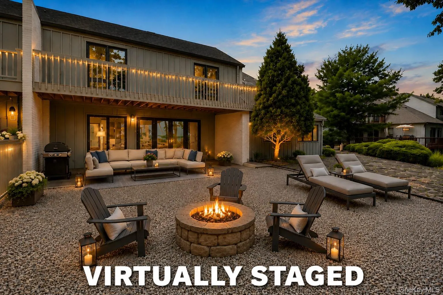 Virtually Staged Backyard Virtually Staged Backyard