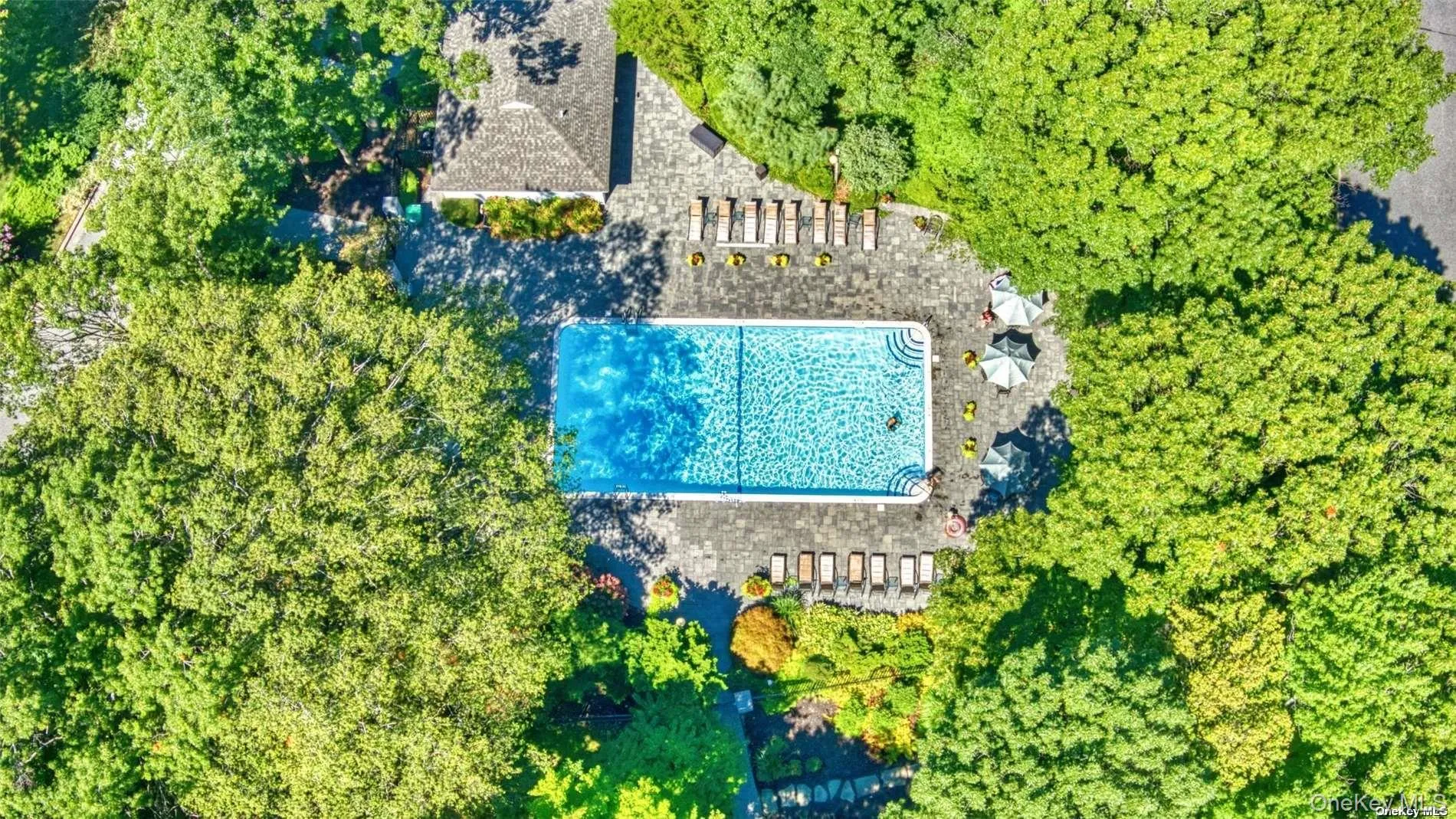 Aerial View Of Riviera Community Pool Aerial View Of Riviera Community Pool