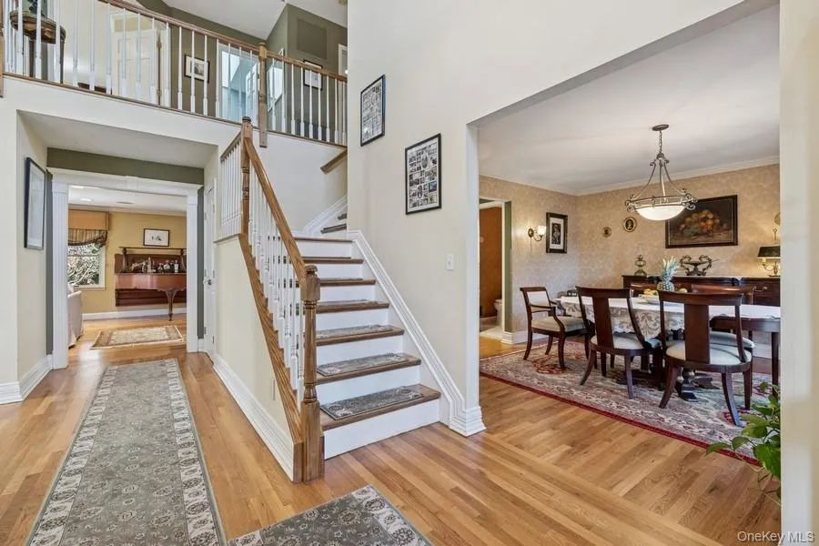 Soaring entry foyer Soaring entry foyer