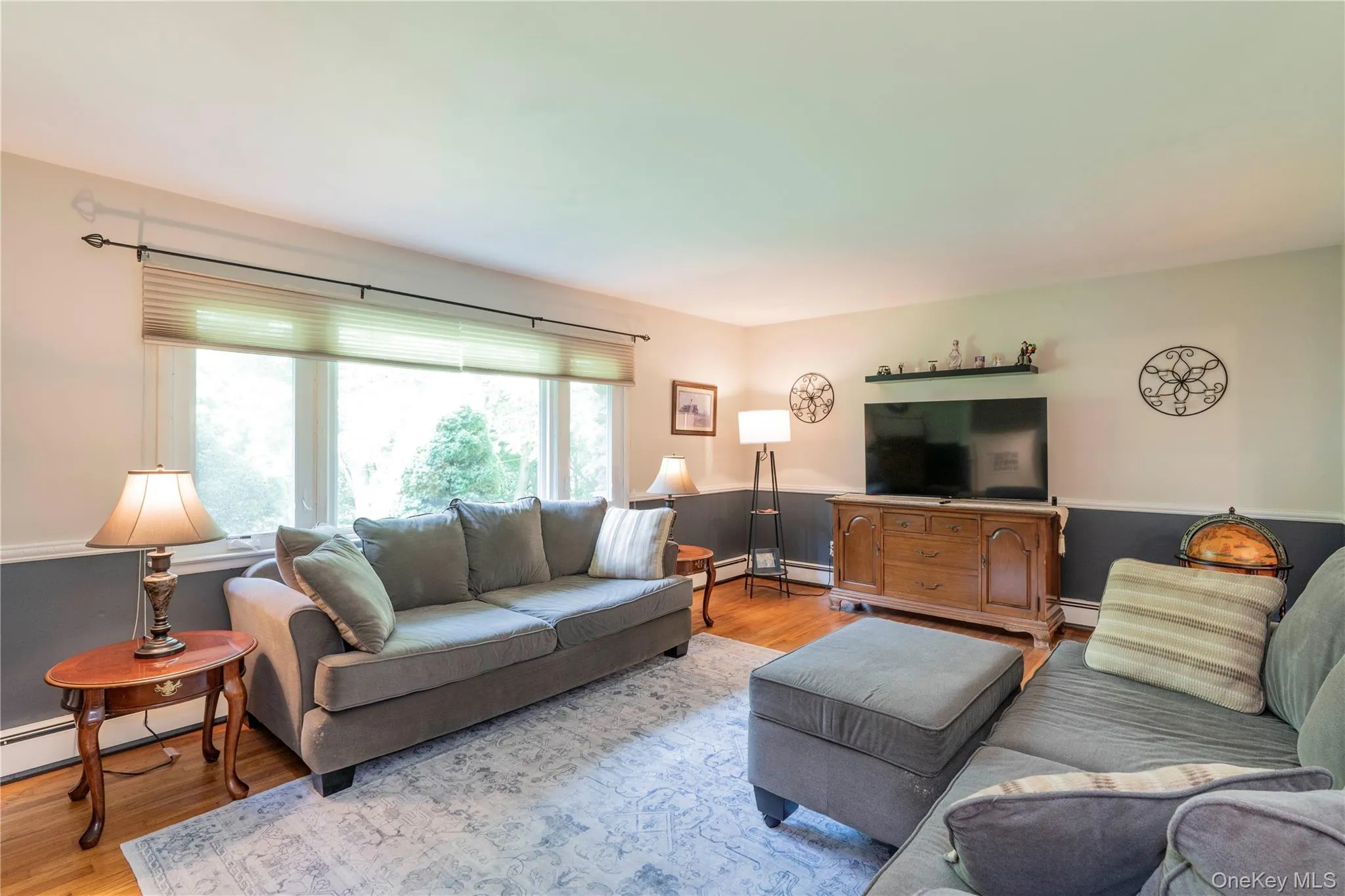 Big Bright Formal Living Room with Hardwood Floors Big Bright Formal Living Room with Hardwood Floors