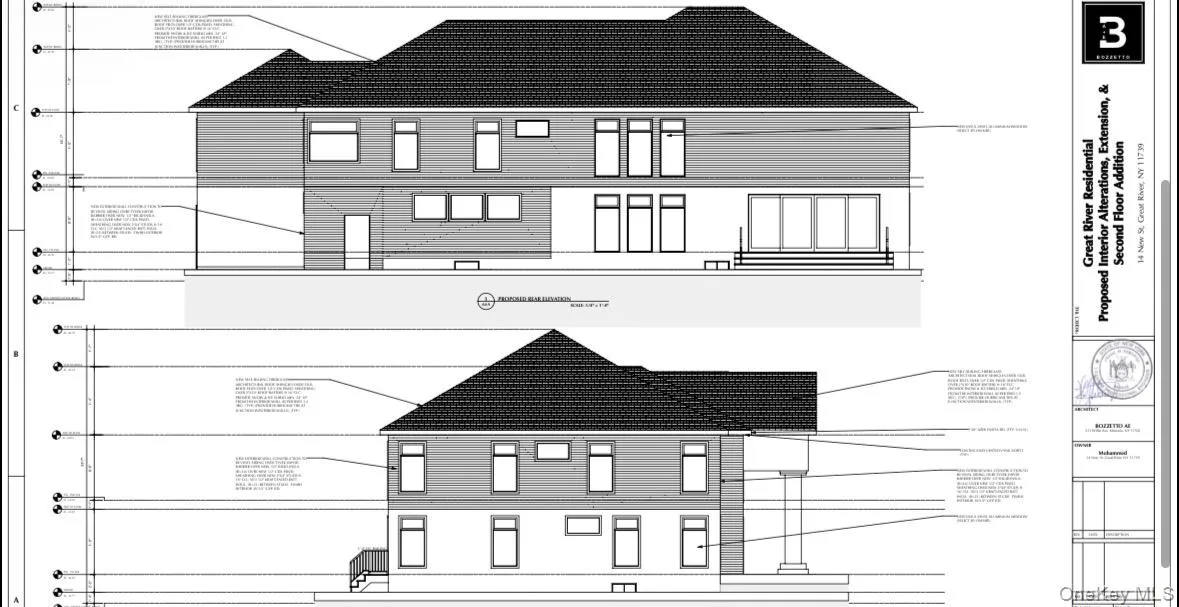 Back of structure from the approved plans Back of structure from the approved plans