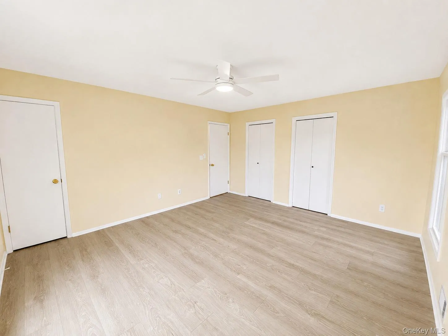 Primary bedroom features ample closet space. Primary bedroom features ample closet space.