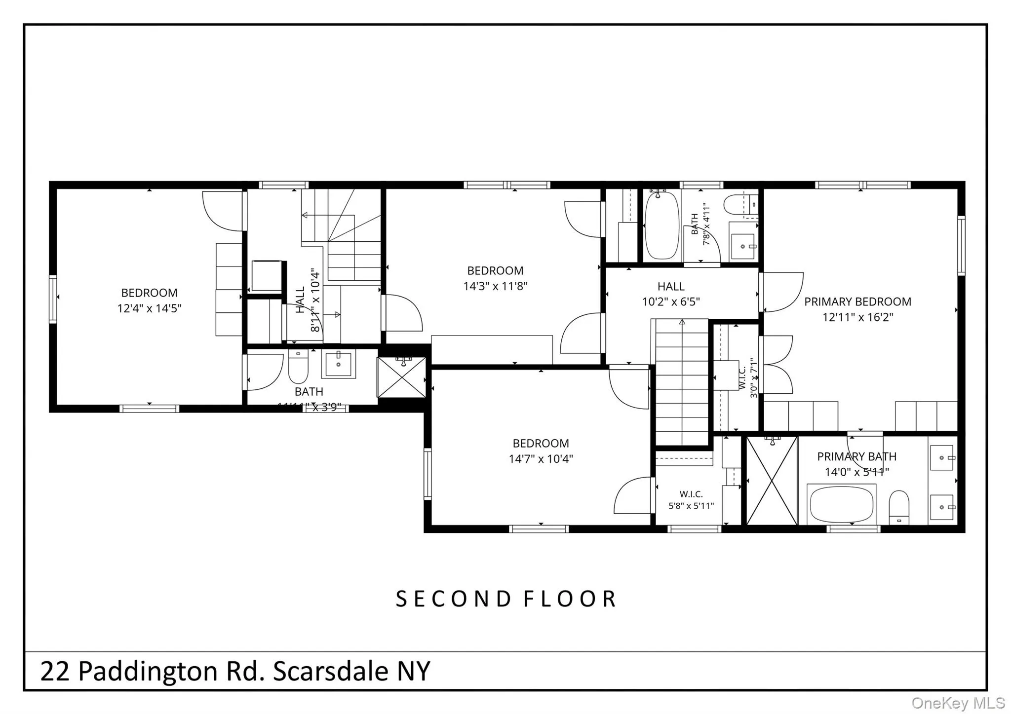 Second floor plan Second floor plan