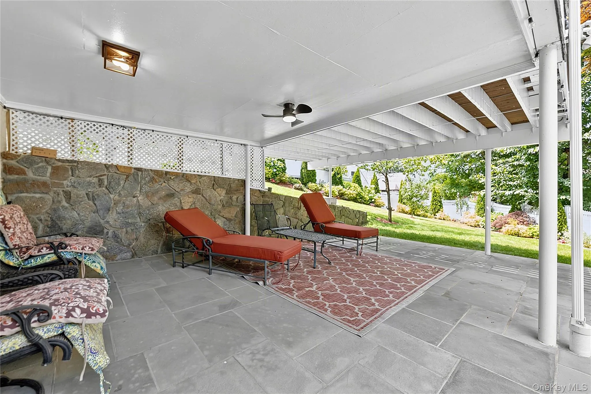 Lower level patio Lower level patio