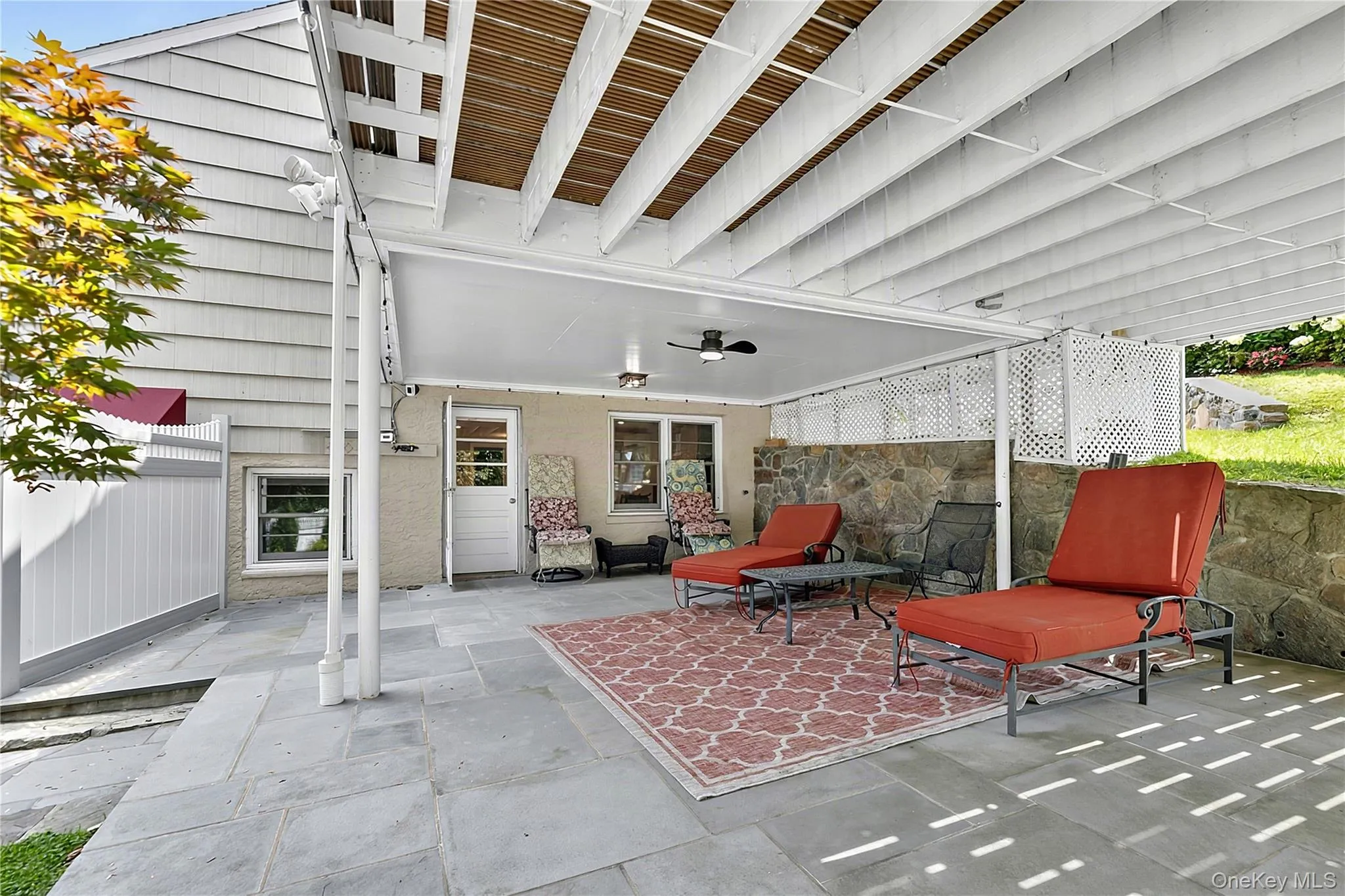 Lower level patio Lower level patio