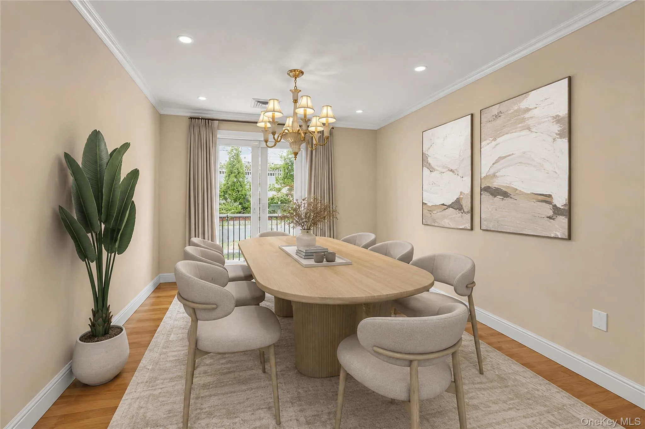 Formal dining room Formal dining room