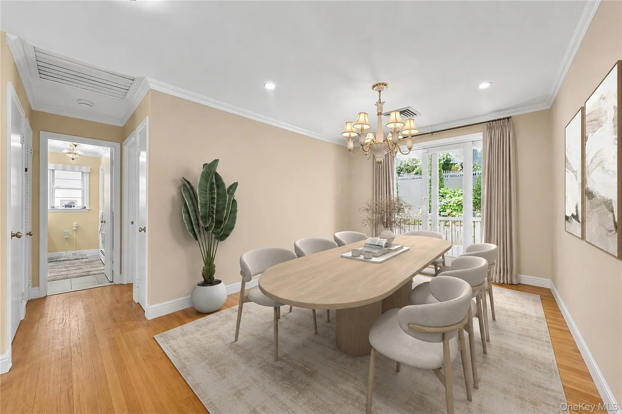 Formal dining room Formal dining room