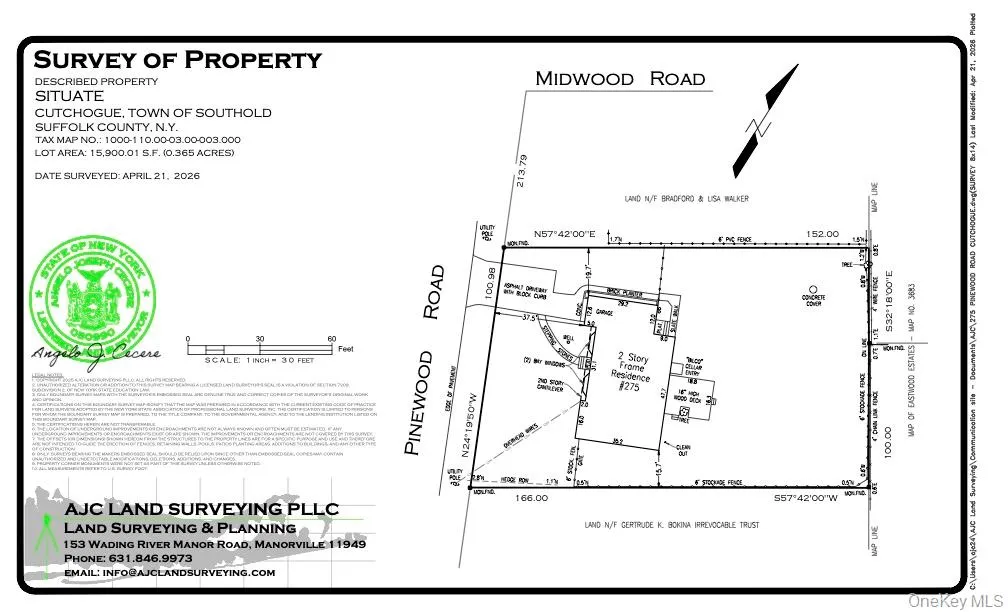 New property survey done in 2026 New property survey done in 2026