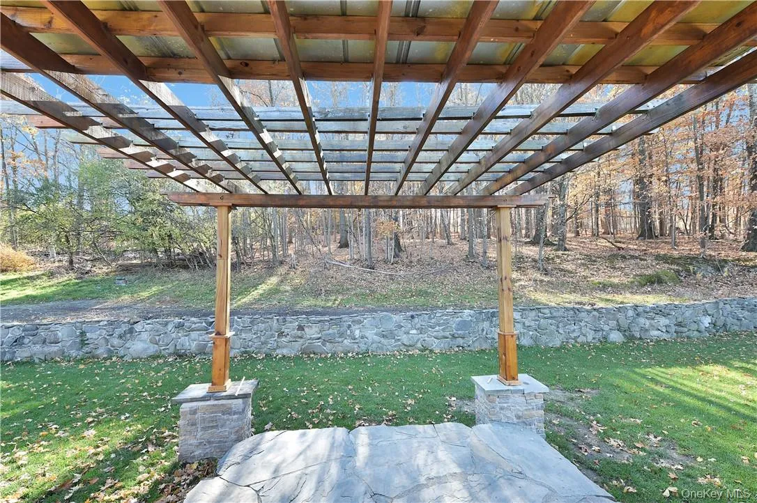View of patio / terrace with a pergola View of patio / terrace with a pergola