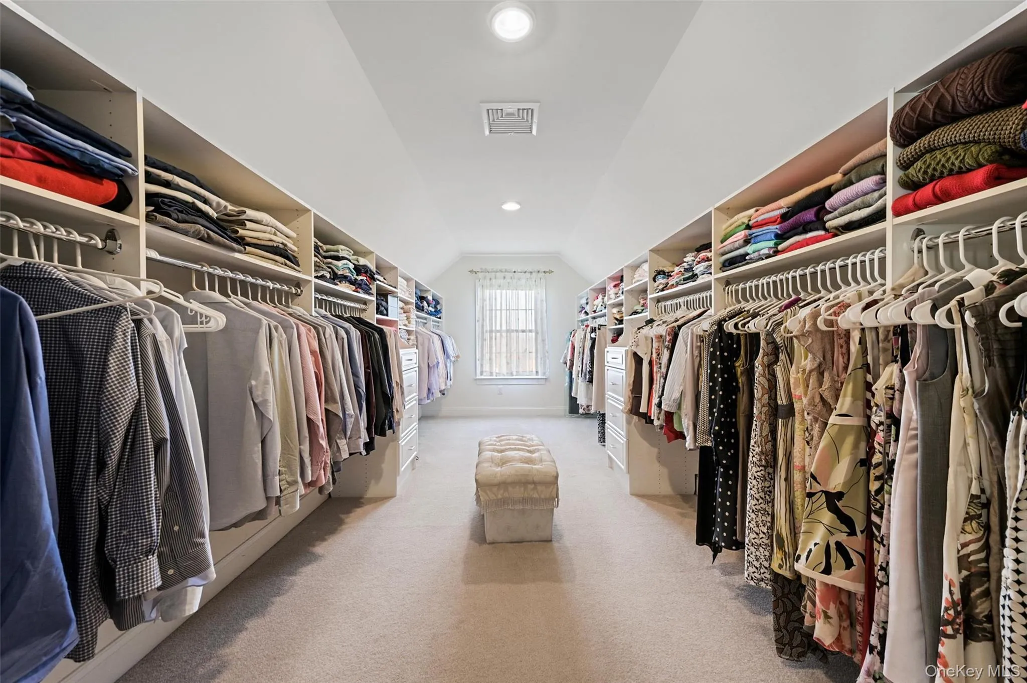 Extremely LARGE closet with window with an additional 3 closets in the bedroom Extremely LARGE closet with window with an additional 3 closets in the bedroom