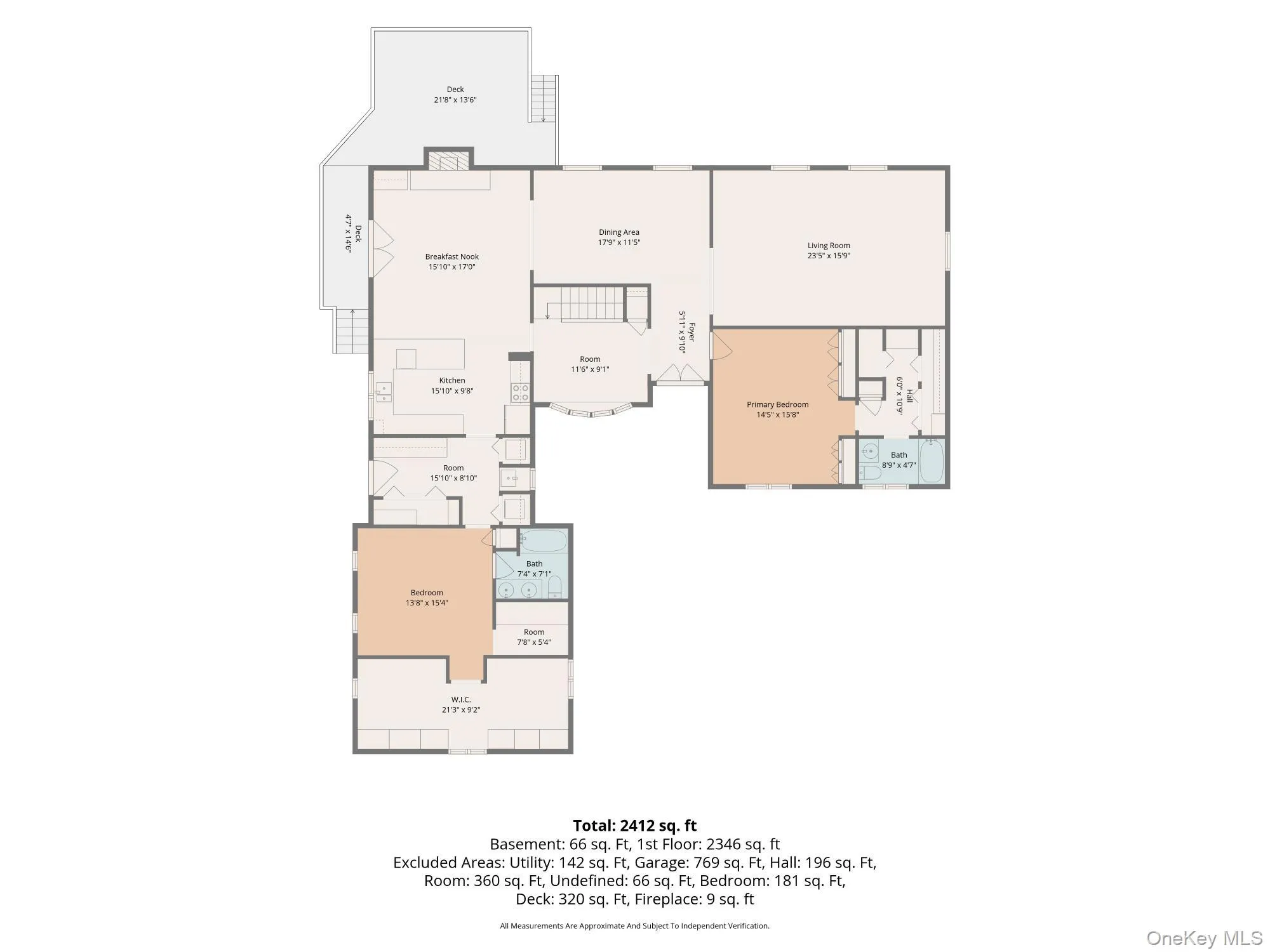 Main level floor plan. Main level floor plan.