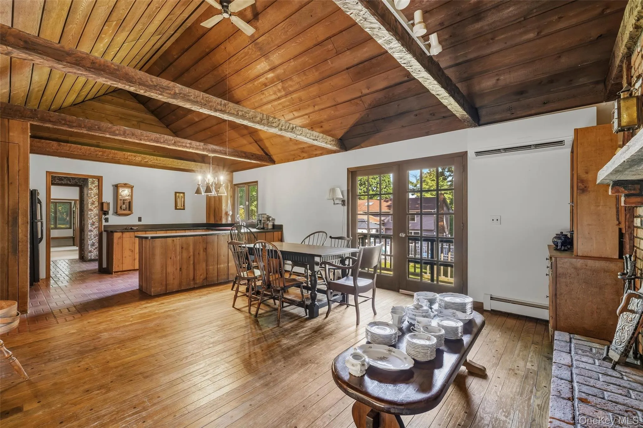The family room is open to the kitchen. There is an Atrium door leading to the deck. The family room is open to the kitchen. There is an Atrium door leading to the deck.