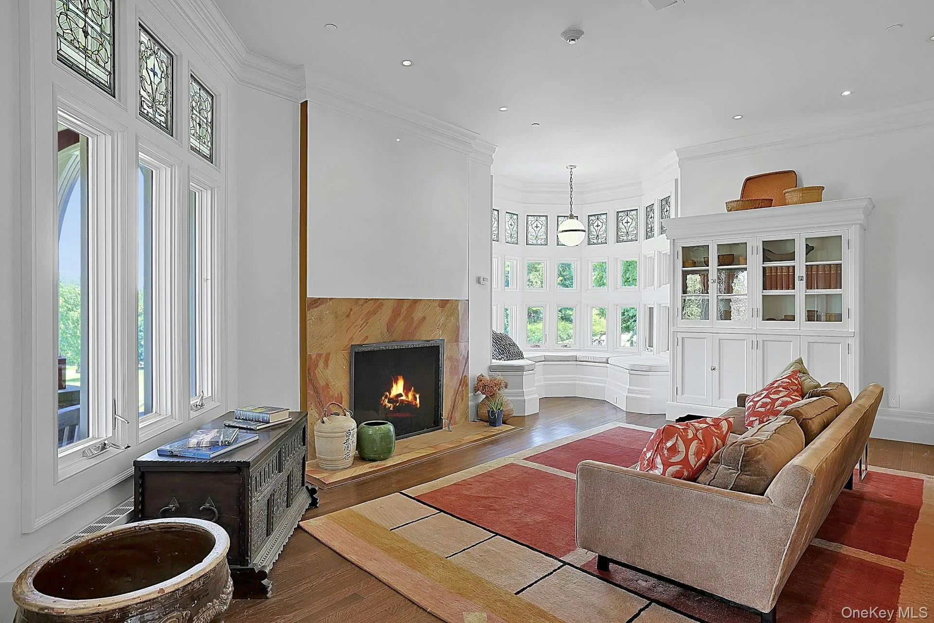 The front parlor is also a perfect den or library and is just off of the living room, but can easily be closed off by original smooth gliding double pocket doors. The front parlor is also a perfect den or library and is just off of the living room, but can easily be closed off by original smooth gliding double pocket doors.