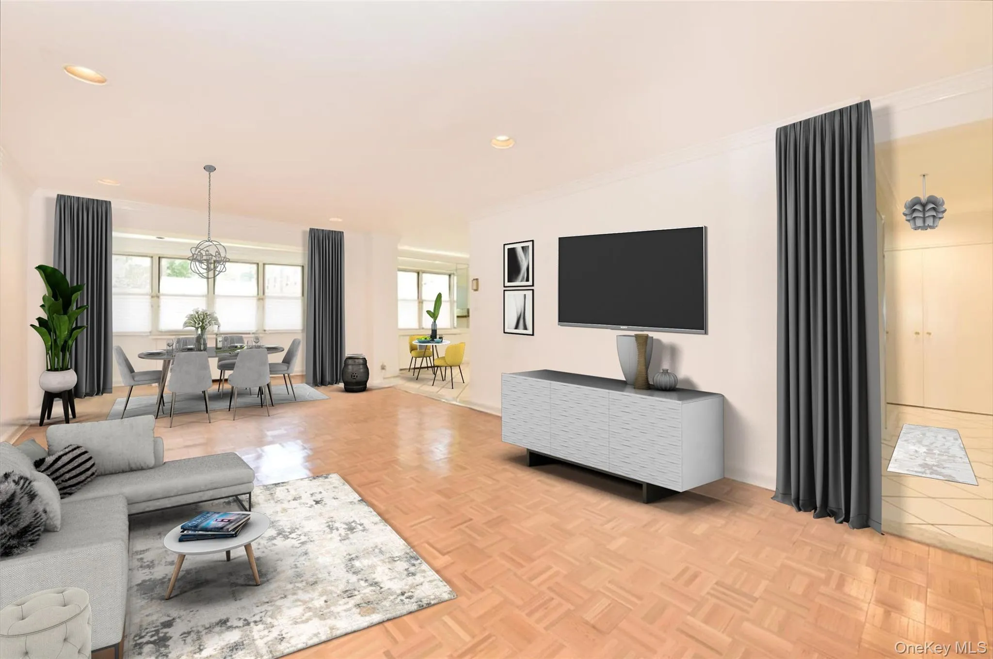 Living Room Staged Living Room Staged
