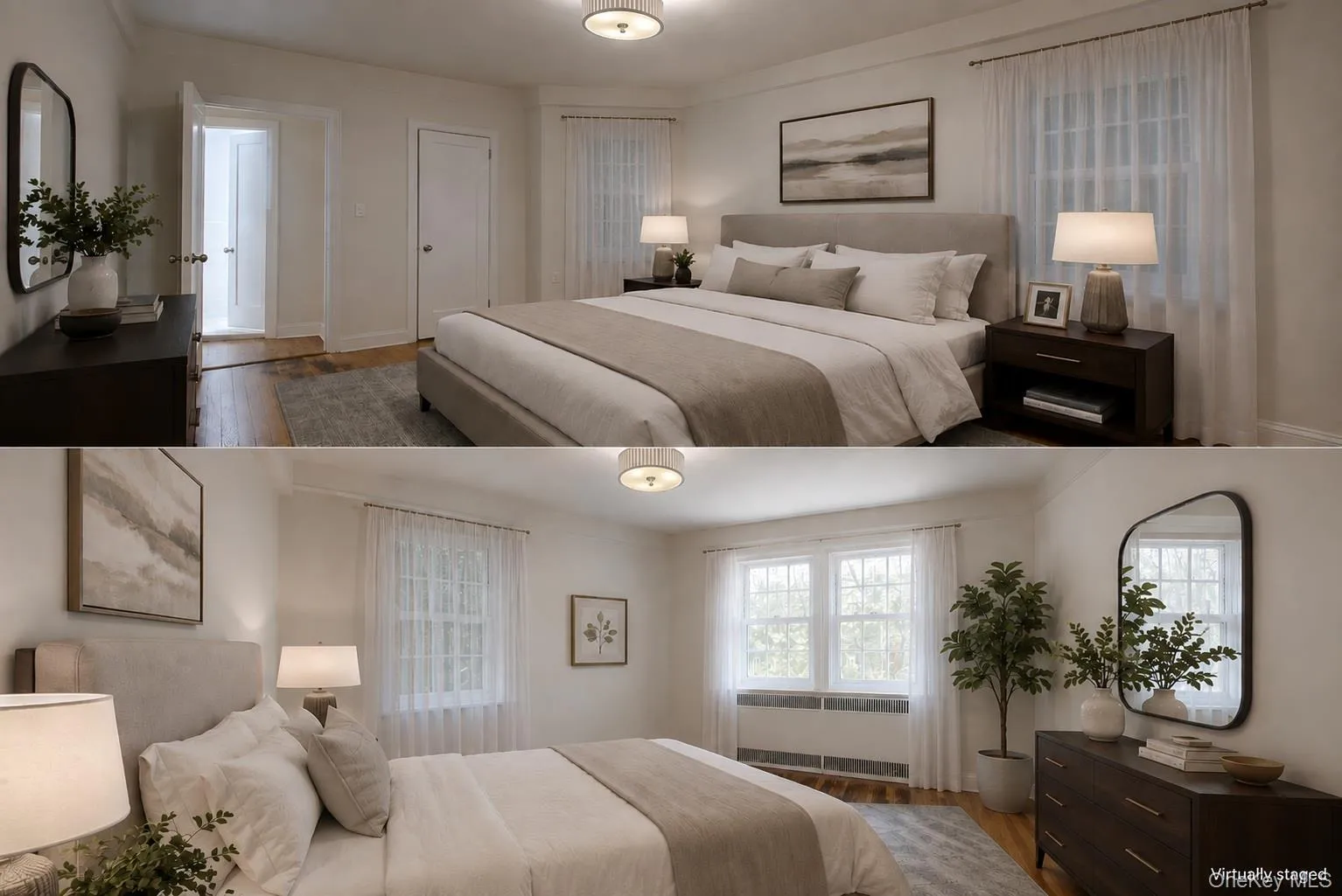 virtually staged main bedroom virtually staged main bedroom