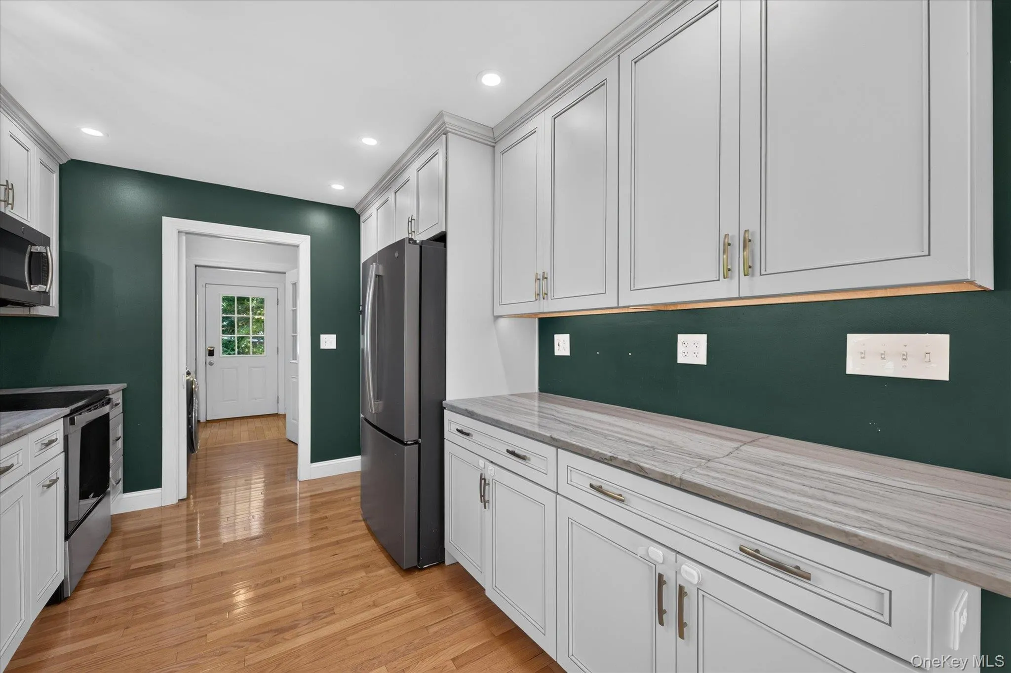 Kitchen With View Of Laundry Room And Back Mudroom Kitchen With View Of Laundry Room And Back Mudroom