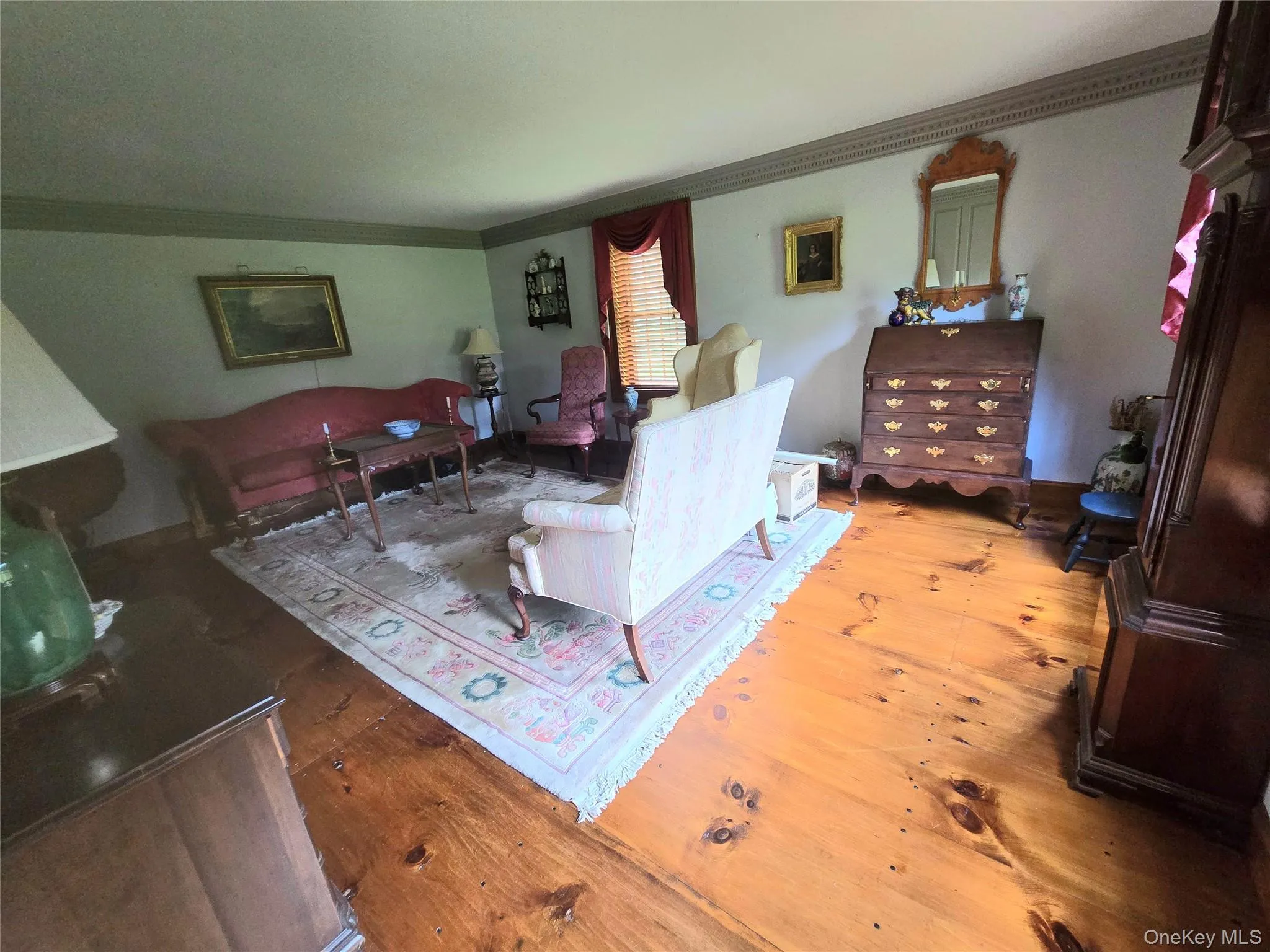 Hardwood flooring, decorative wall molding, and crown molding Hardwood flooring, decorative wall molding, and crown molding