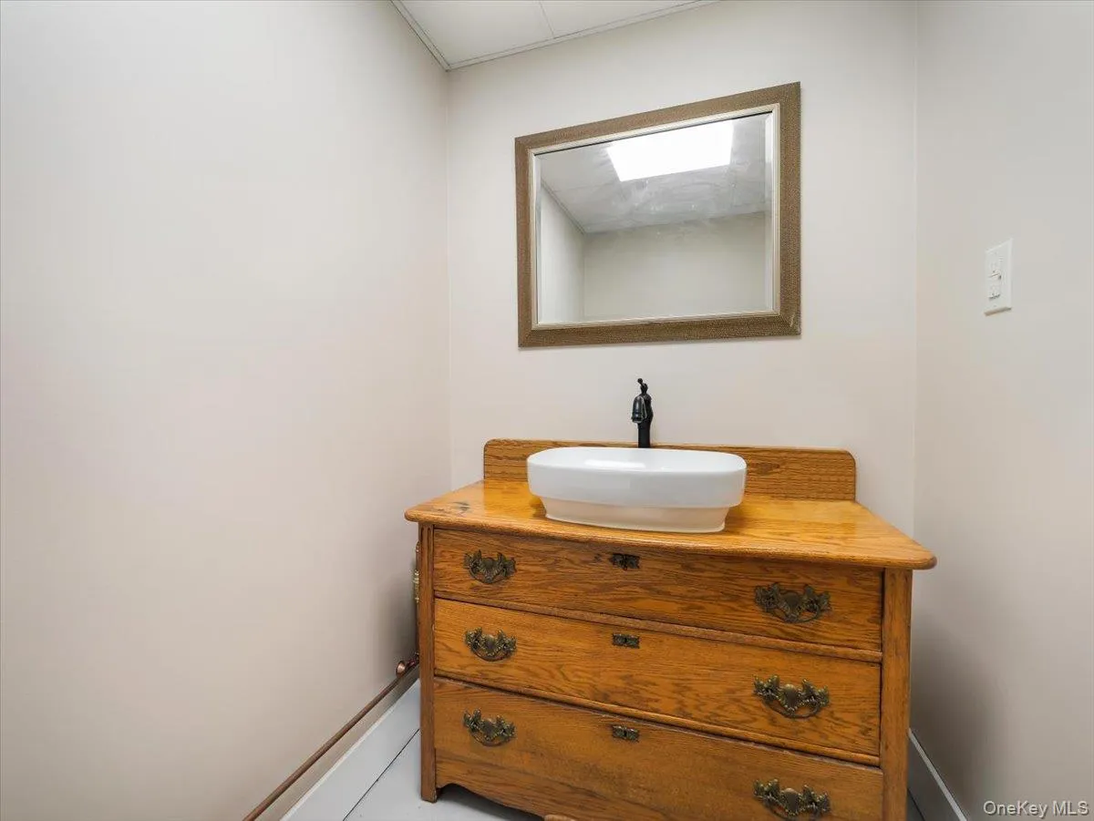 Half bath - office area Half bath - office area
