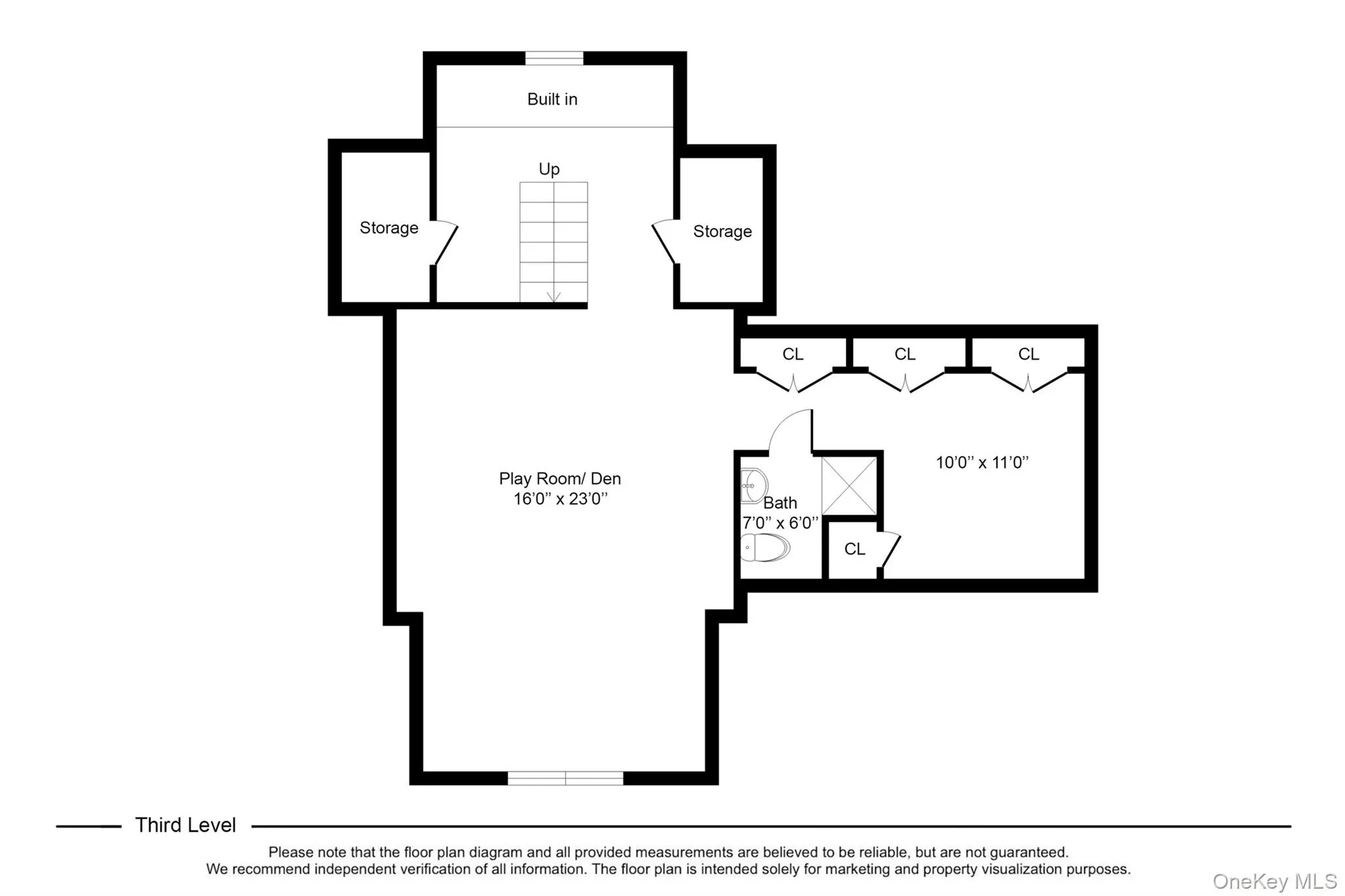 Third Level Floor Plan Third Level Floor Plan