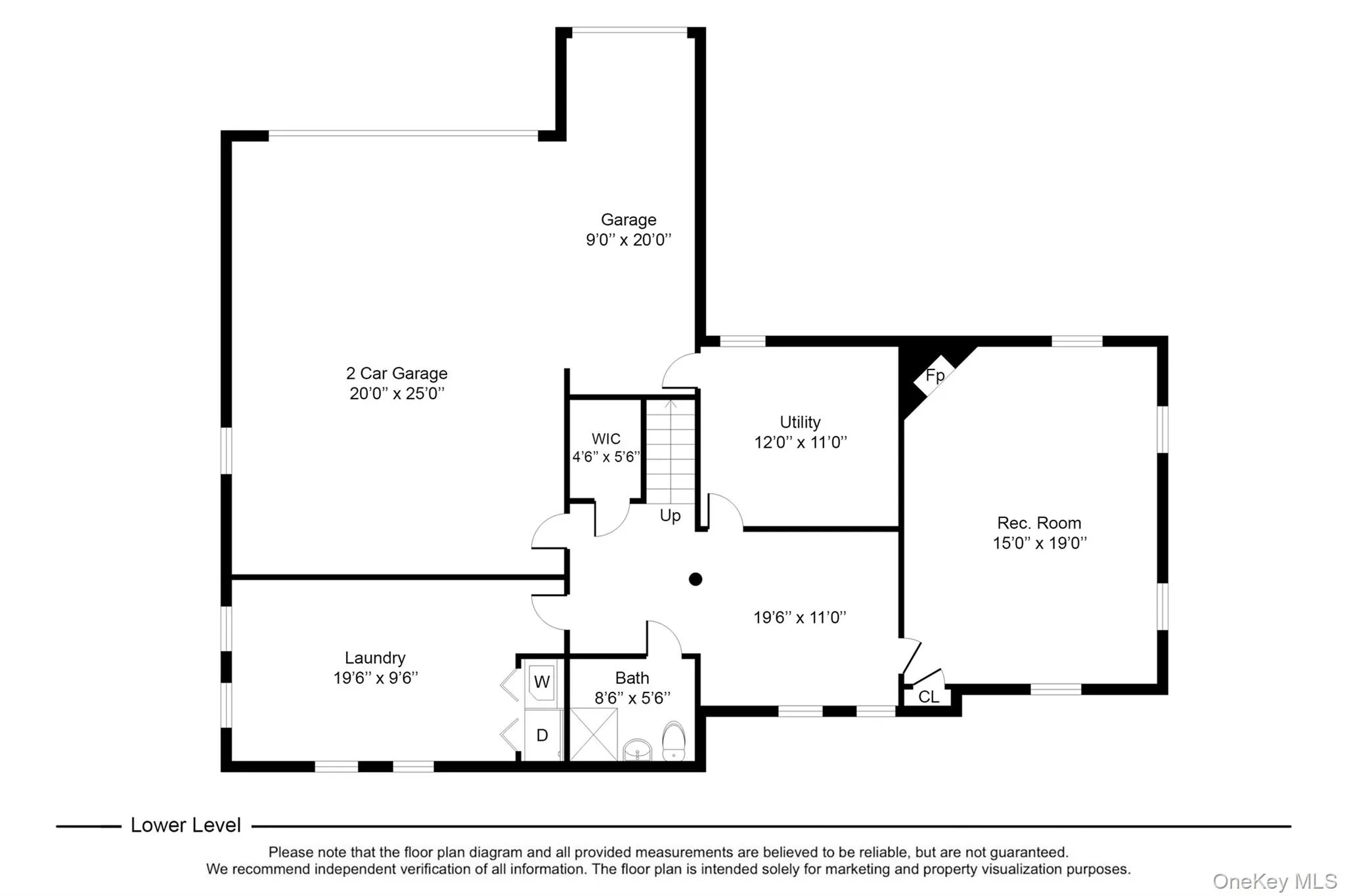 Lower Level Floor Plan Lower Level Floor Plan