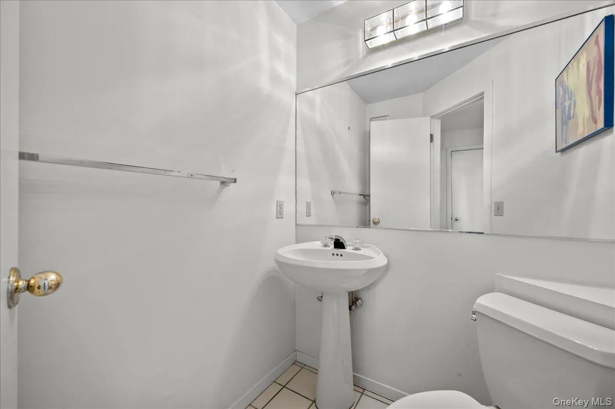 Conveniently located first floor half bath Conveniently located first floor half bath