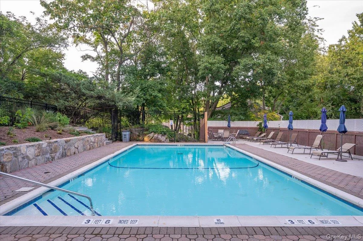 Private setting with tables, chairs, and bathrooms Private setting with tables, chairs, and bathrooms