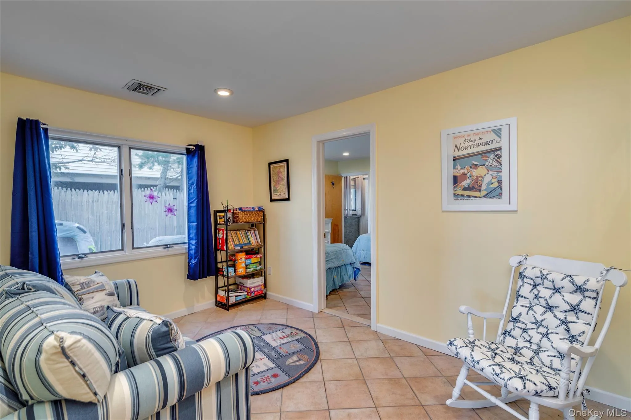 Smallest bedroom with tile floors and double closet. Bedroom is a walk-thru to get to Bedroom 3 and Bedroom 4. Smallest bedroom with tile floors and double closet. Bedroom is a walk-thru to get to Bedroom 3 and Bedroom 4.