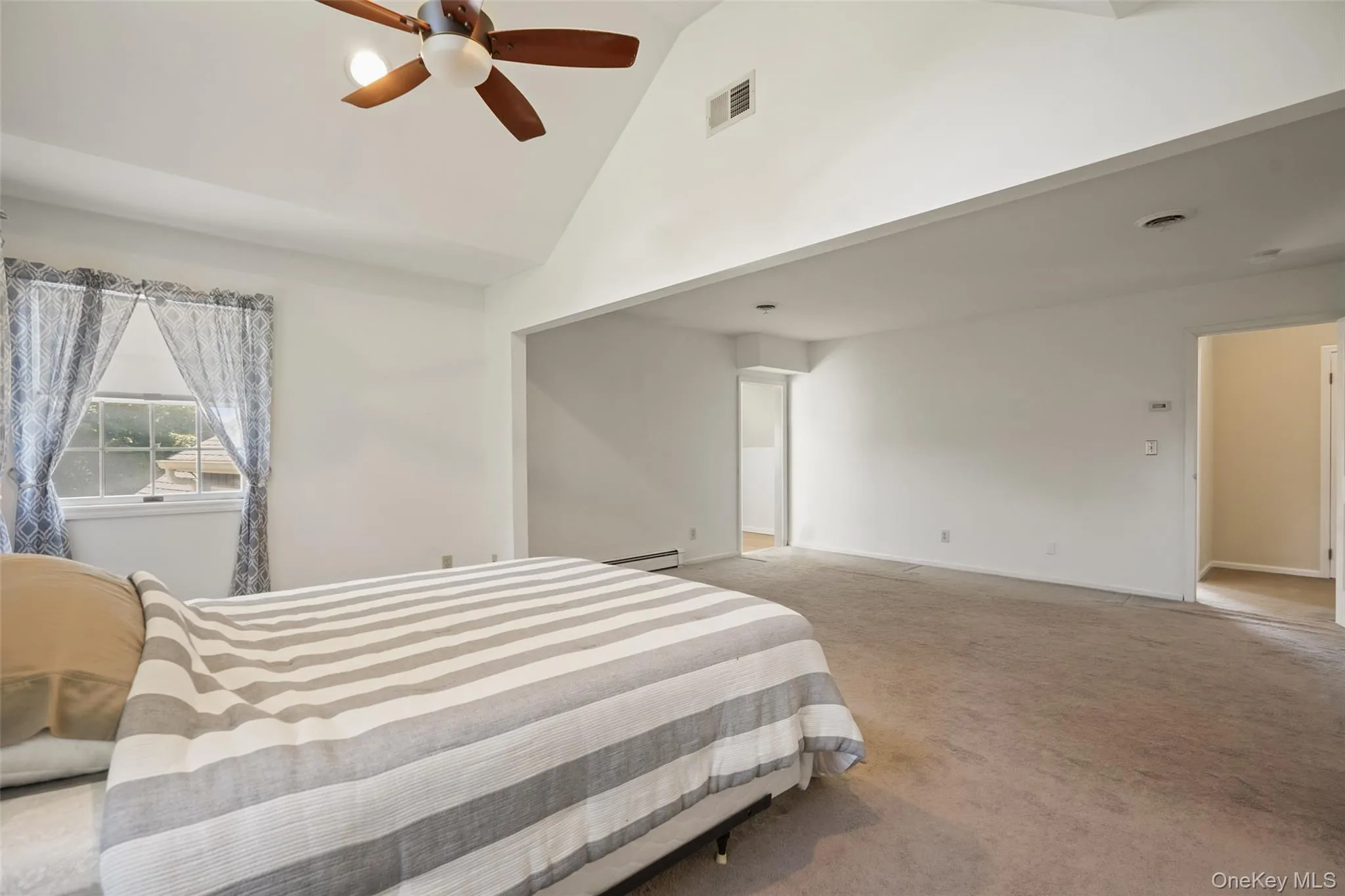 With cathedral ceiling. Adjacent to small Sitting Room/Office. With cathedral ceiling. Adjacent to small Sitting Room/Office.