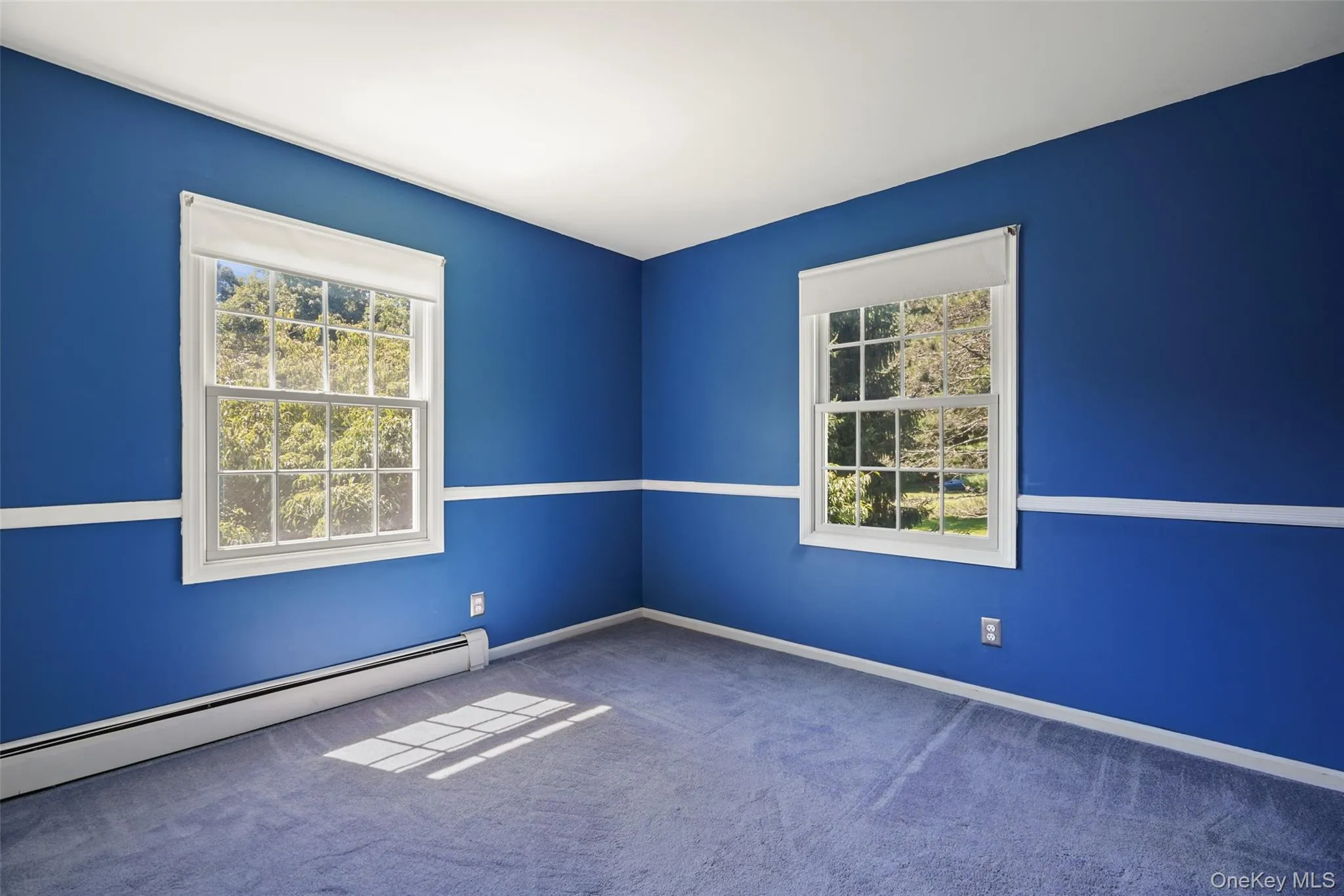 Large closet, hardwood floors under carpet. Large closet, hardwood floors under carpet.