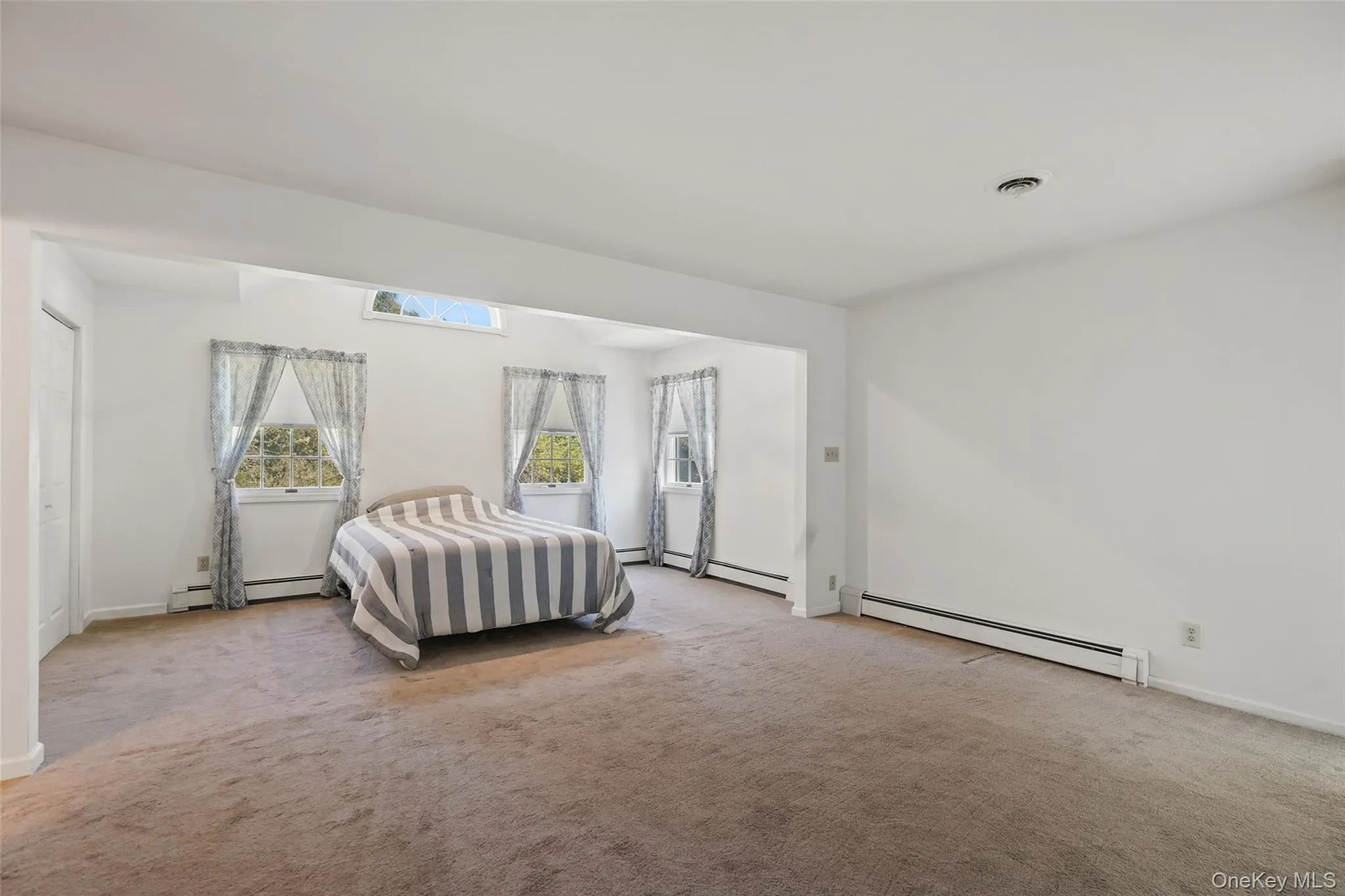 Hardwood floors under most of carpet. Hardwood floors under most of carpet.