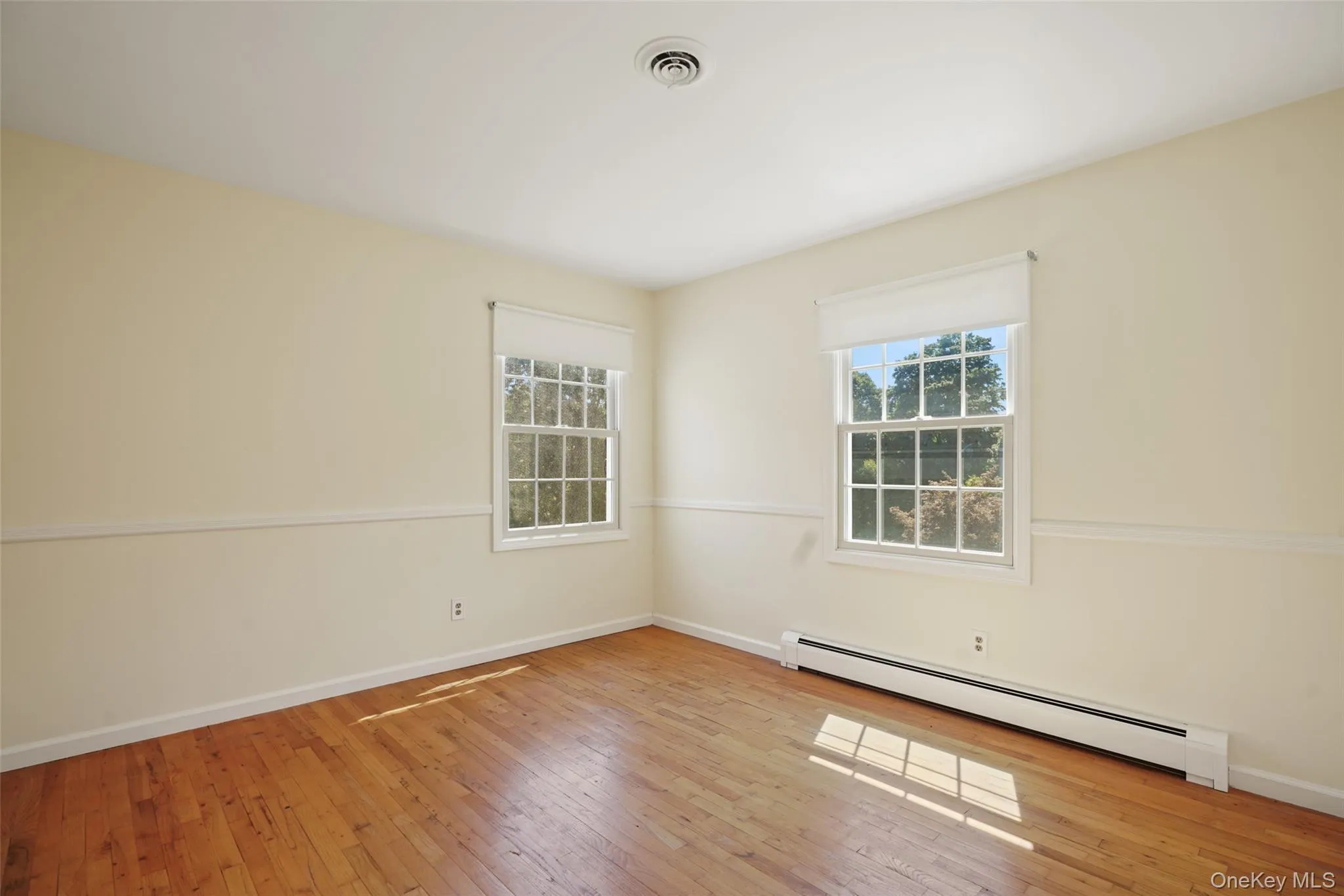 Hardwood floors, large closet. Hardwood floors, large closet.