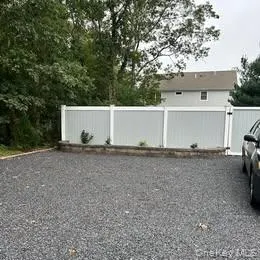 Private gravel driveway Private gravel driveway