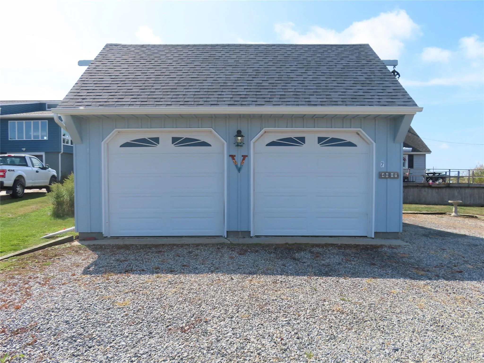 View of detached garage View of detached garage