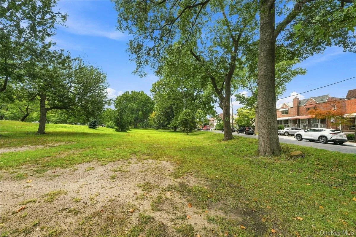 Open green space on pelham Parkway. What a view! Open green space on pelham Parkway. What a view!