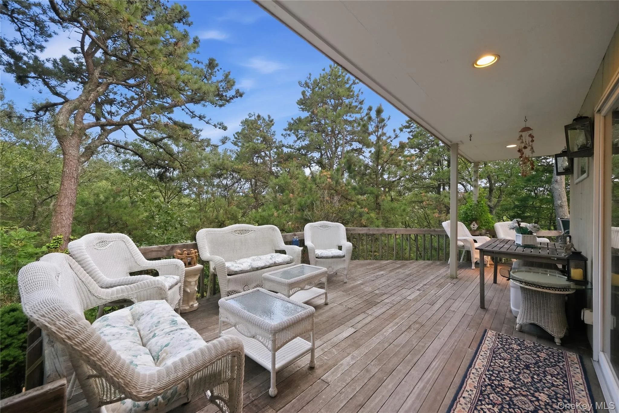 Deck off of kitchen Deck off of kitchen