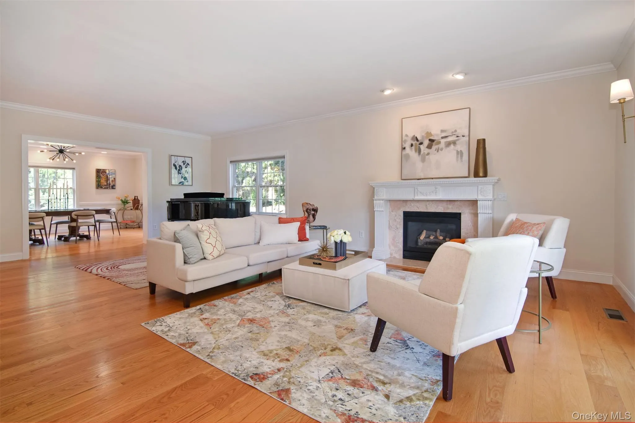 Formal living room with Fireplace Formal living room with Fireplace