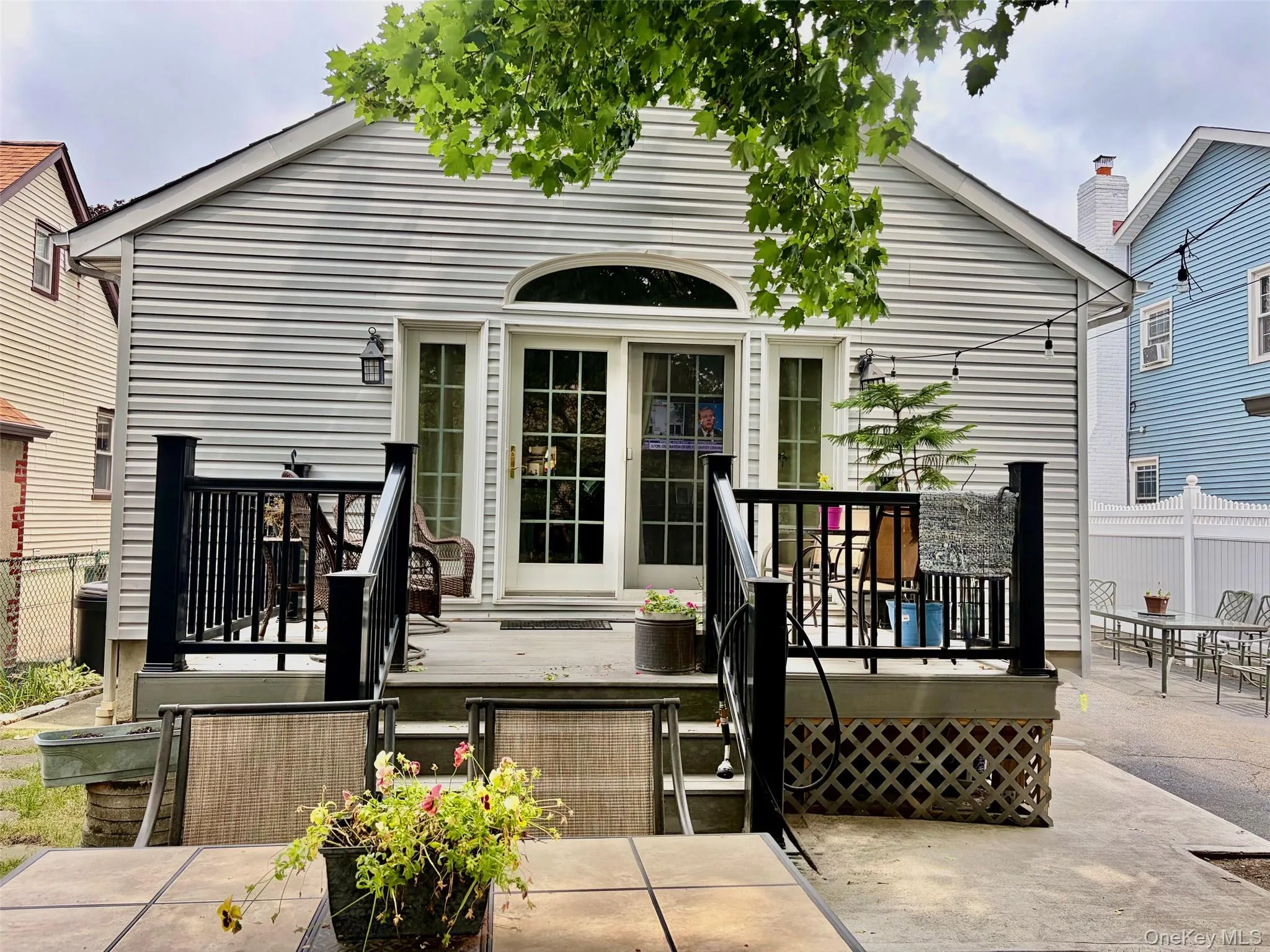Renovated Backyard with New Trex High Performance Decking . Renovated Backyard with New Trex High Performance Decking .