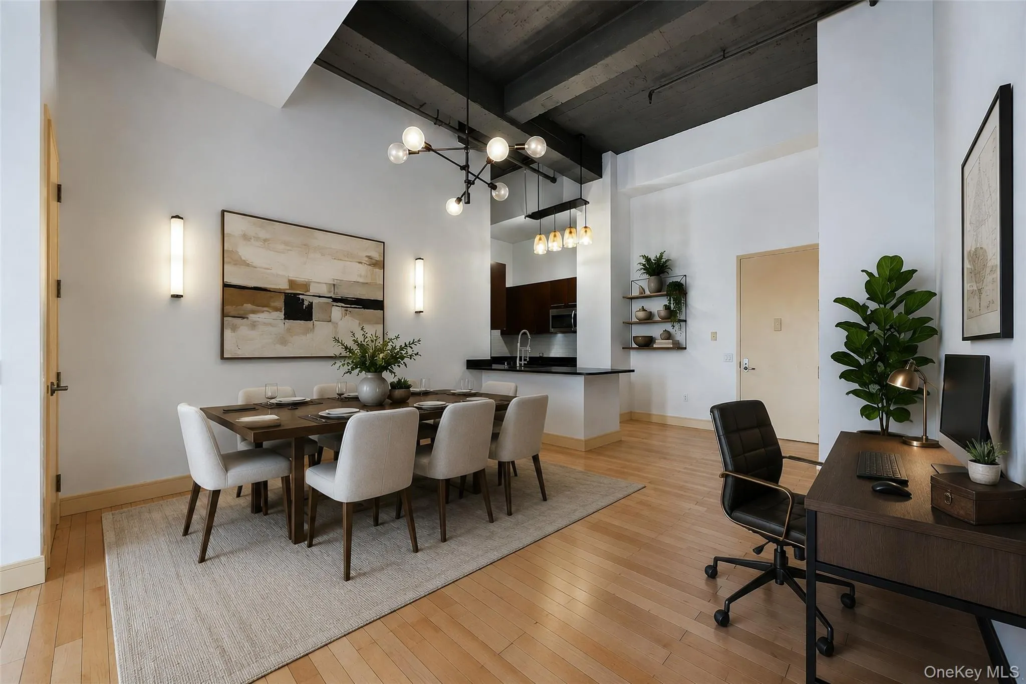 Dining area. Dining area.