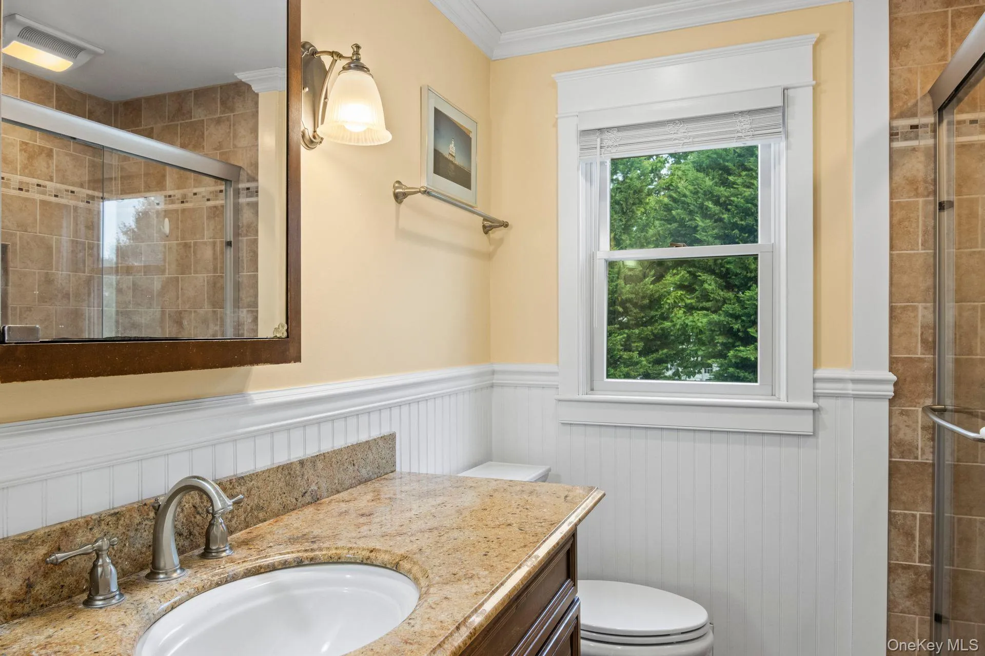 Updated Tiled Full Bath Updated Tiled Full Bath