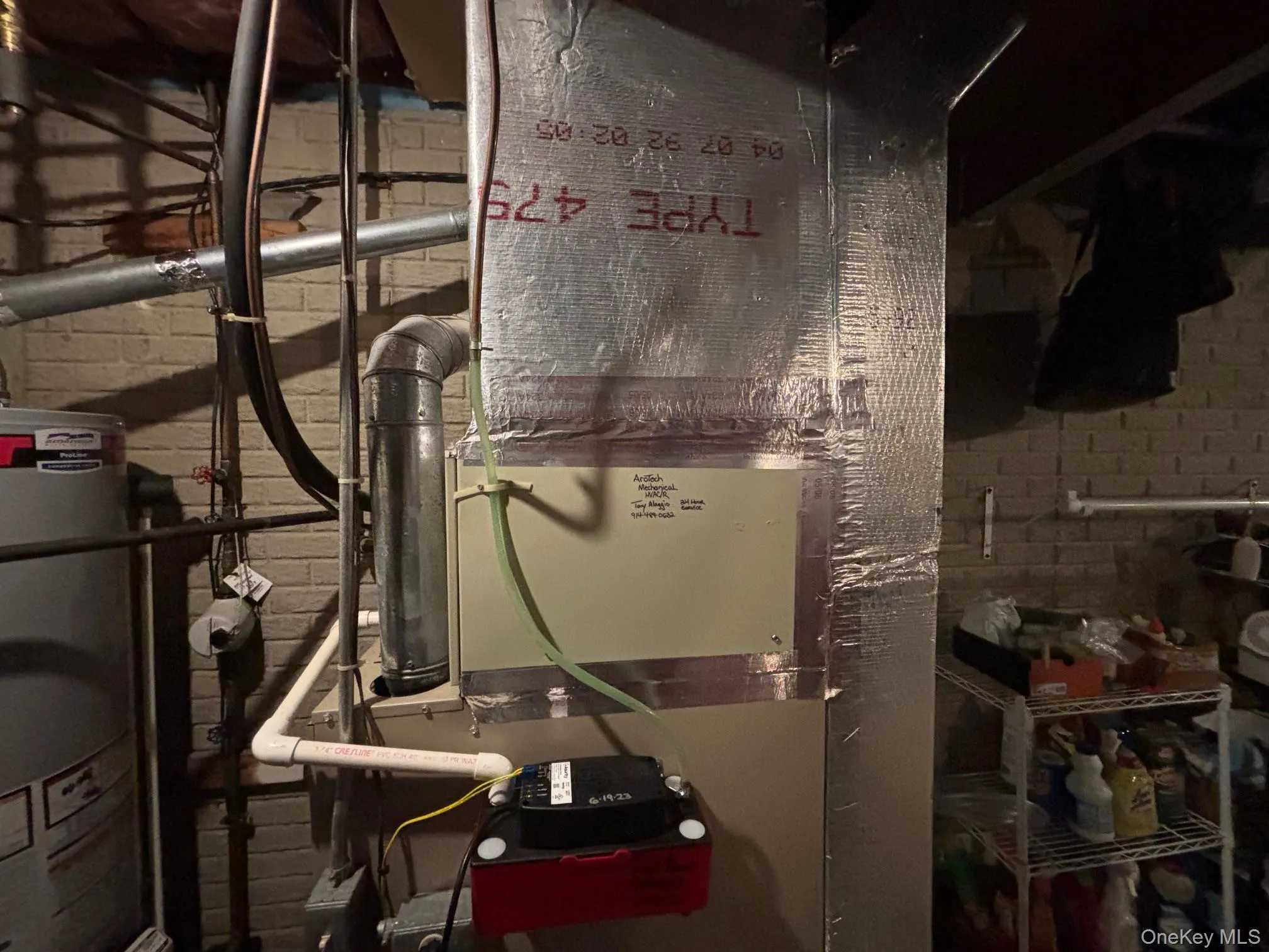 Basement- well maintained boiler. Basement- well maintained boiler.