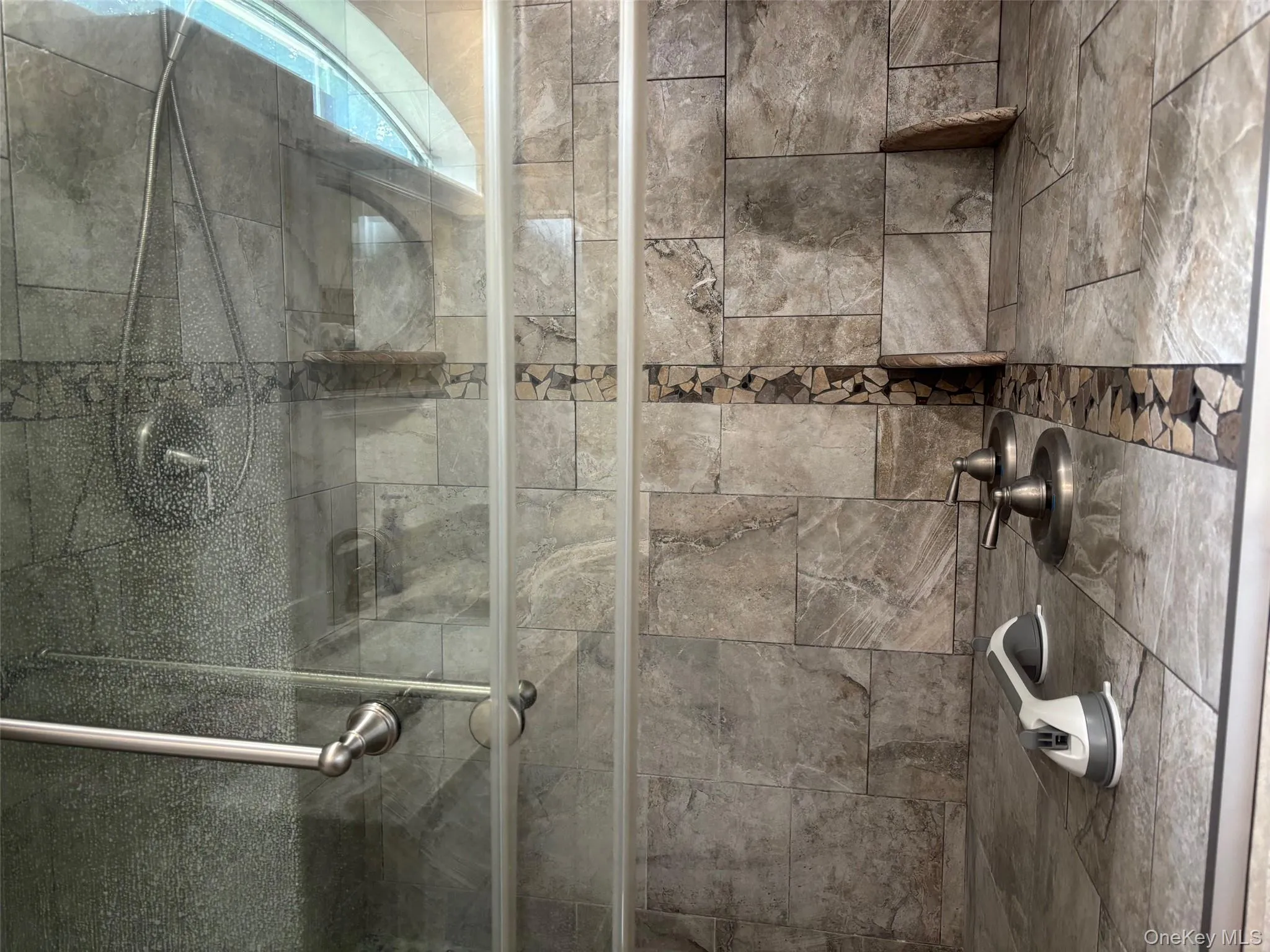 Primary bathroom, granite plus shower with 3 shower heads! Primary bathroom, granite plus shower with 3 shower heads!