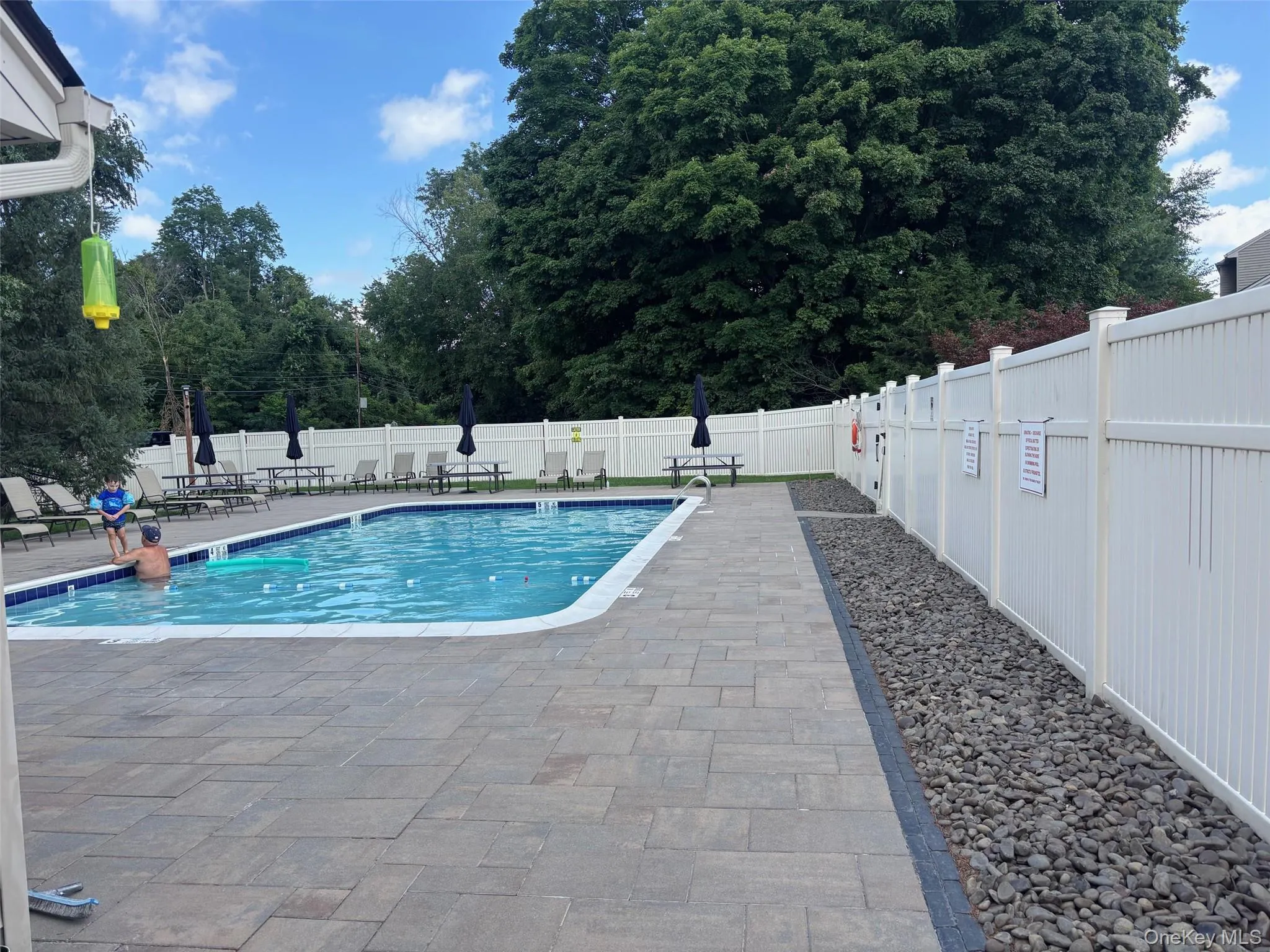 Community pool. Community pool.