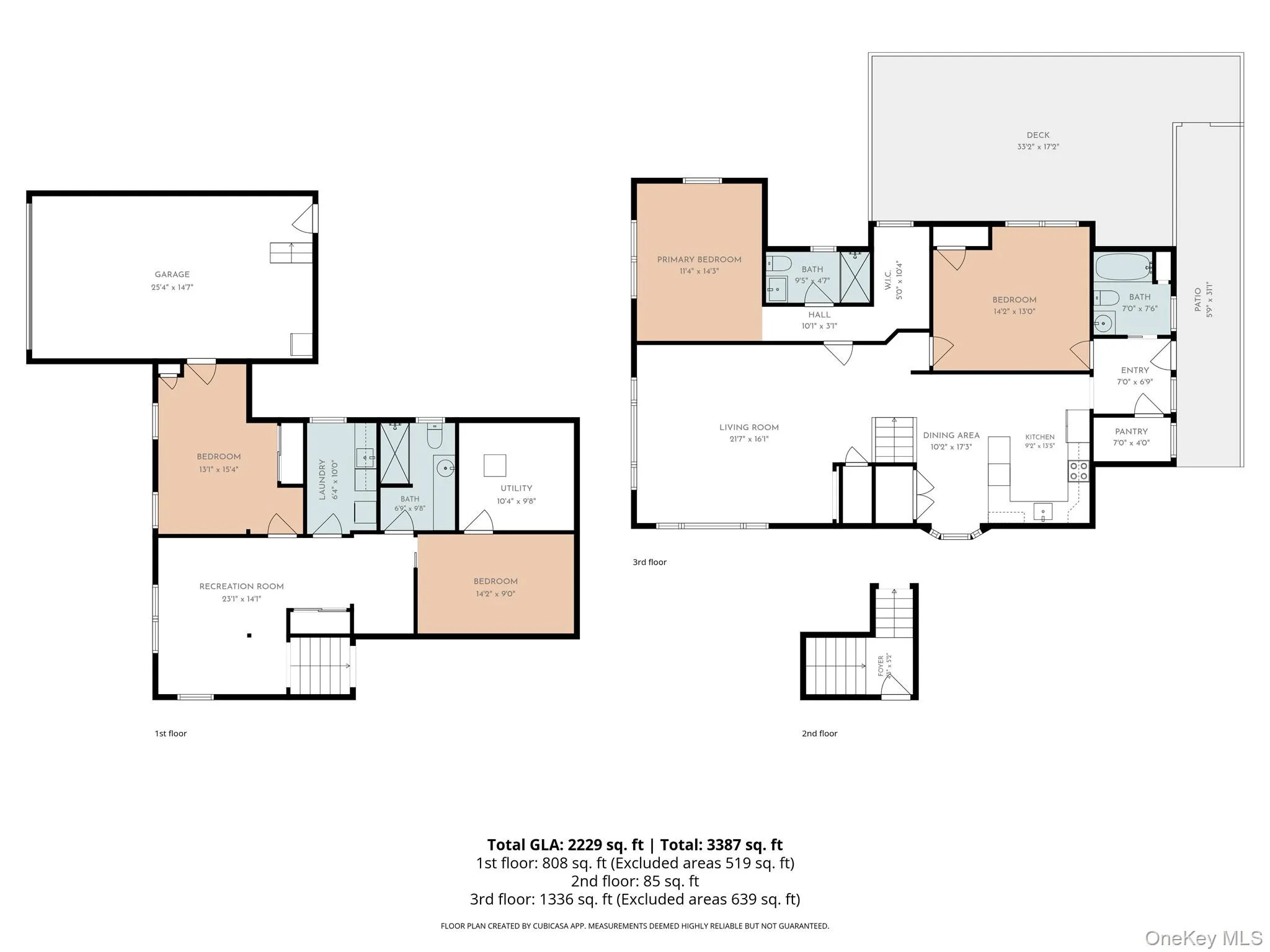 Spacious layout Spacious layout