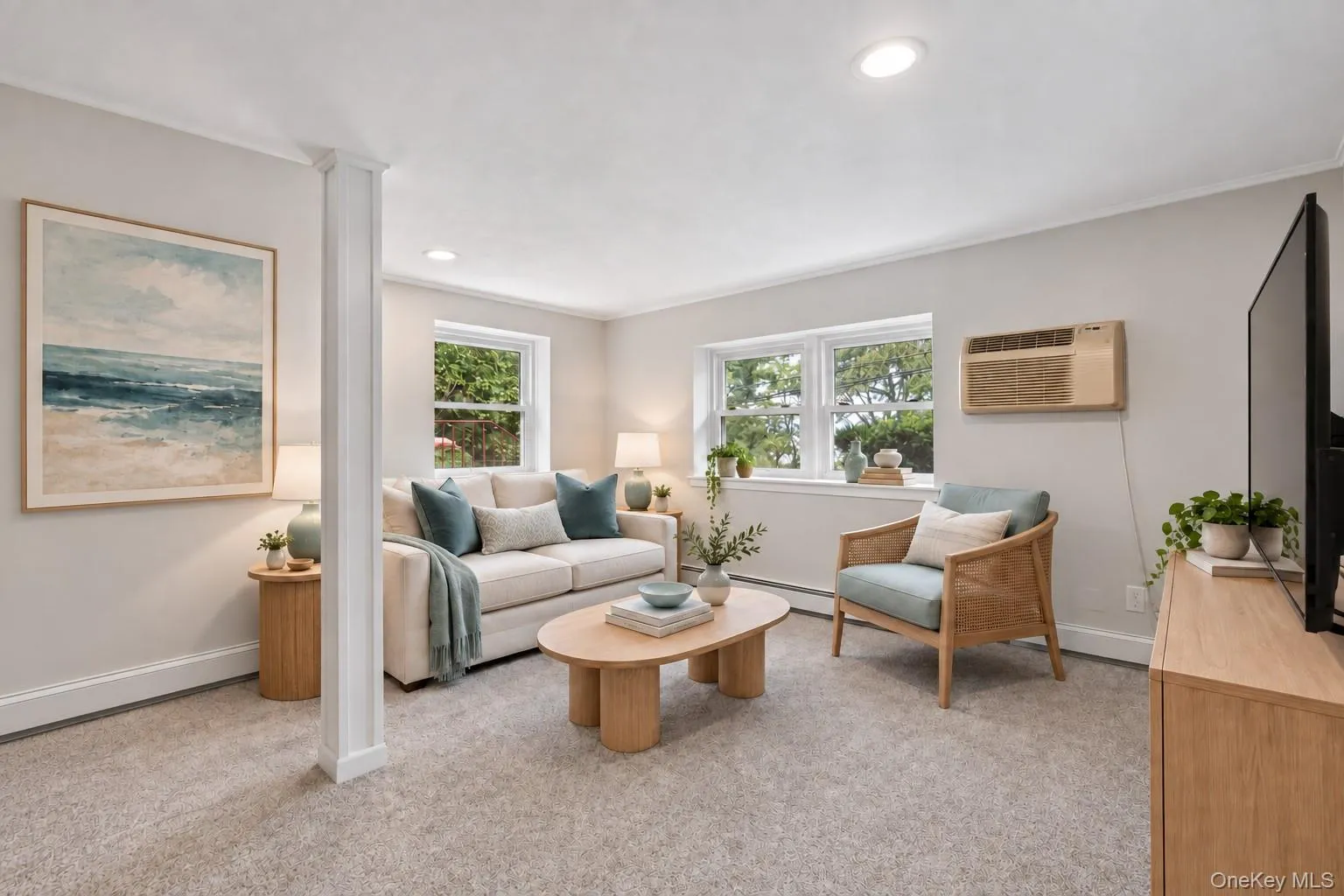 Lower Level Den with Water Views Lower Level Den with Water Views