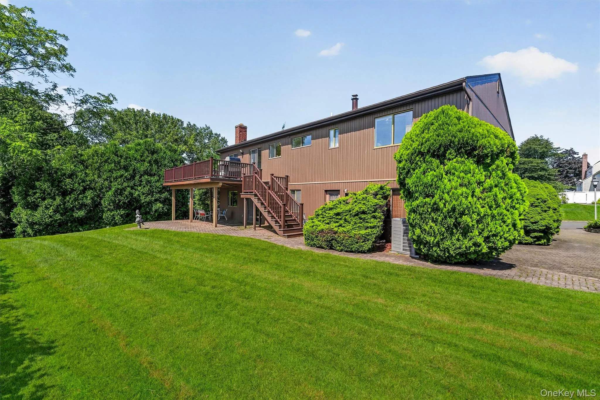 Large, private back yard. Large, private back yard.