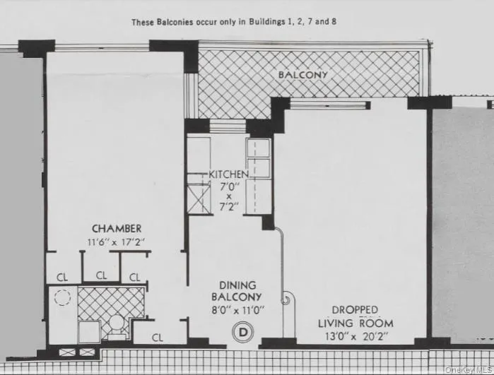 Floor plan , balcony with courtyard view Floor plan , balcony with courtyard view