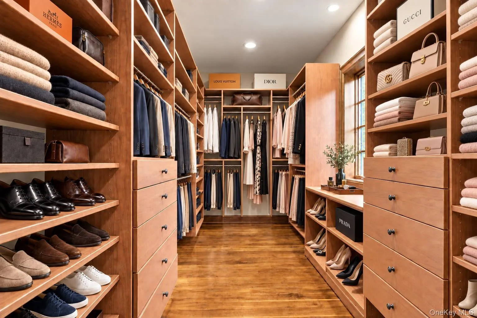 Custom storage meets timeless elegance. Custom storage meets timeless elegance.