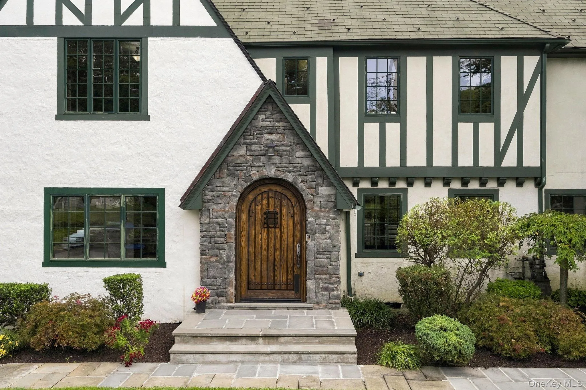 A grand entrance sets the tone. A grand entrance sets the tone.